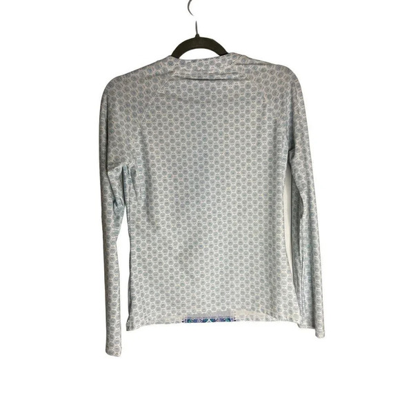 NWT Aqua Et Sol Swim Half Zip Long Sleeve Shirt-sz Medium - Picture 2 of 7